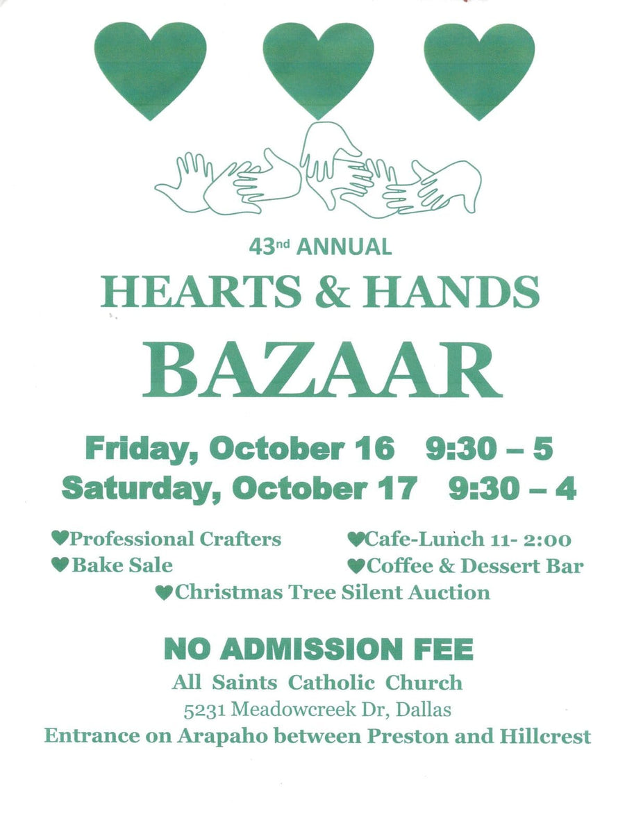 43nd Annual Heart & hands bazaar